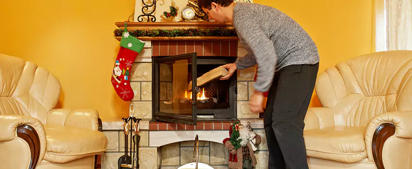 Gas to Wood-Burning Fireplace Conversion Services in East Meadow, New York