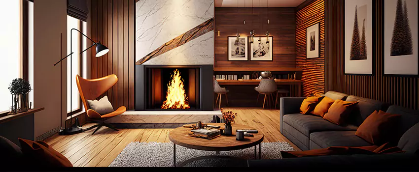 Fireplace Design Ideas in East Meadow, NY
