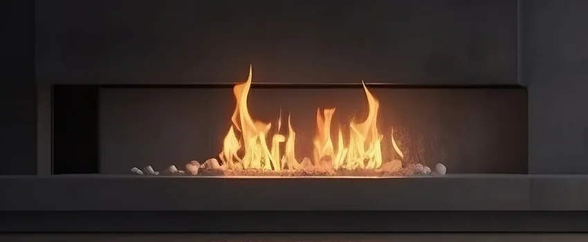 B-Vent Gas Fireplace Installation in East Meadow, NY