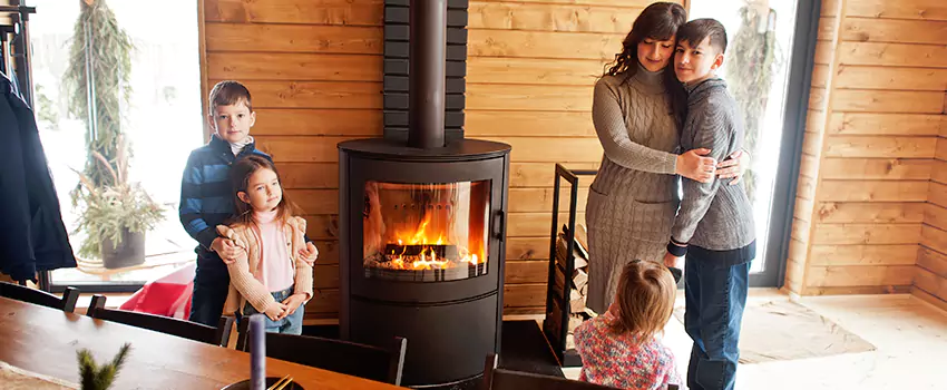 Morso Cast Iron Fireplace Insert Installation in East Meadow, New York