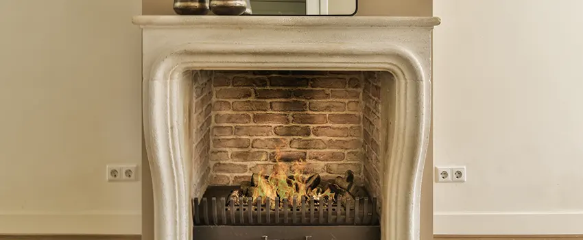 Vintage-style Fireplace Redesign in East Meadow, New York
