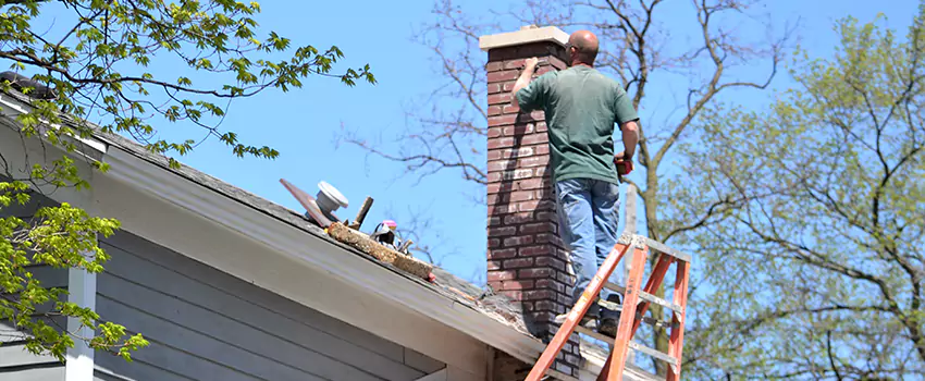 Vinyl and PVC Chimney Flashing Installation in East Meadow, NY