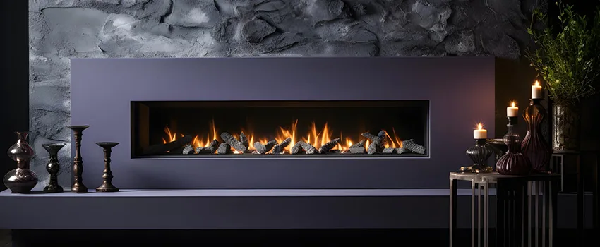 Ember Bed for Ventless Gas Fireplace in East Meadow, NY